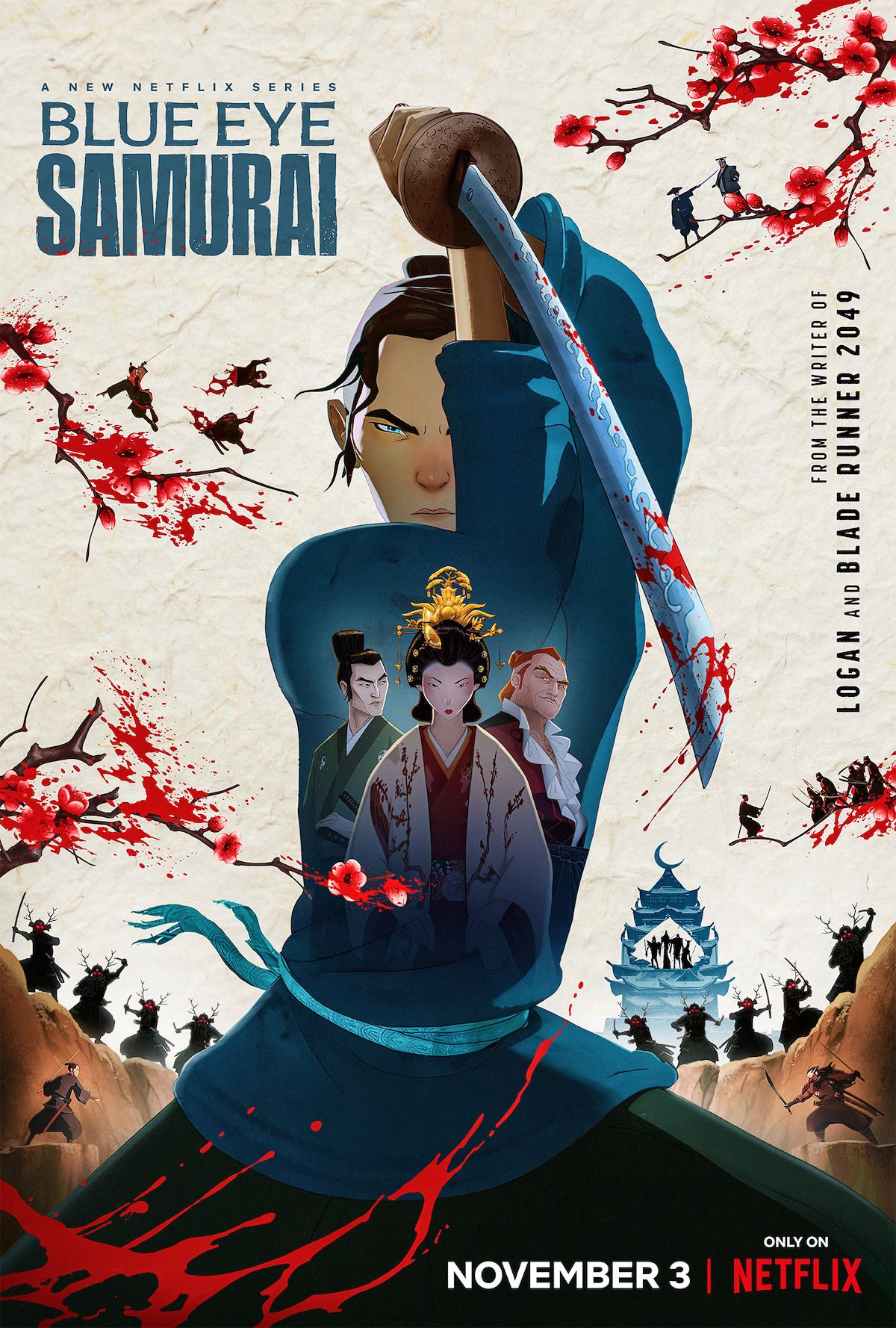 Blue Eye Samurai (Season 1) (2023) Hindi Dubbed Netflix Series HDRip 720p 480p