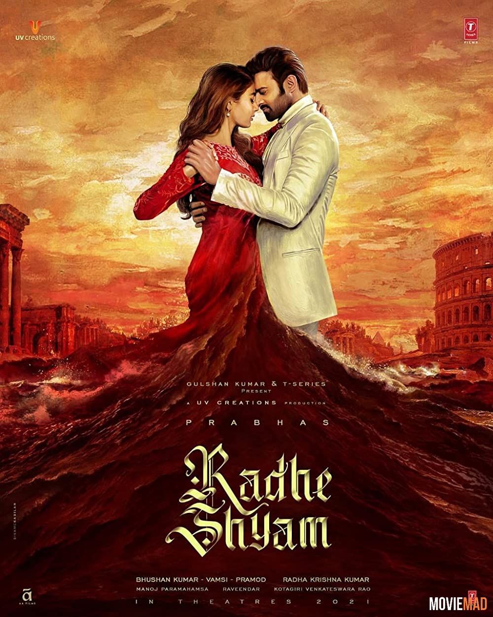 Radhe Shyam (2022) Hindi Dubbed ORG HDRip Netflix Full Movie 1080p 720p 480p