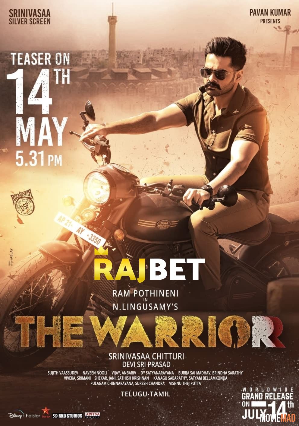 The Warriorr (2022) Hindi (HQ Dub) Dubbed WEBRip Full Movie 1080p 720p 480p